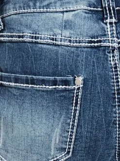 Jean boyfriend coupe droite