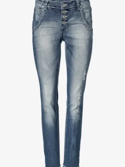 Jean boyfriend coupe droite