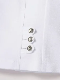 Jean 7/8 bride et bouton