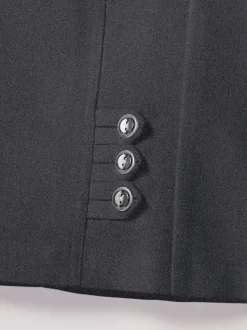 Jean 7/8 bride et bouton