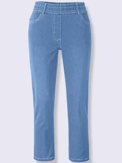 Jean 7/8 ceinture haute