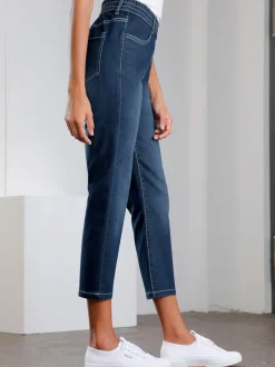 Jean 7/8 ceinture haute