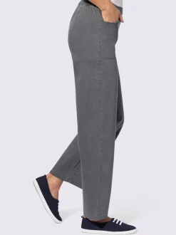 Jean ceinture élastique confortable