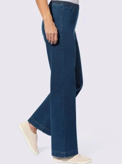 Jean ceinture élastique confortable