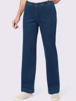 Jean ceinture élastique confortable