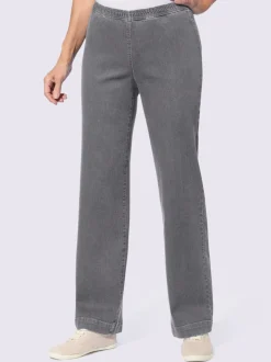 Jean ceinture élastique confortable