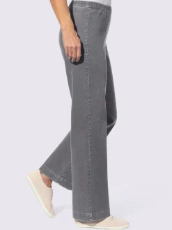 Jean ceinture élastique confortable