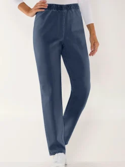 Jean ceinture élastique confortable