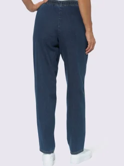 Jean ceinture élastique confortable