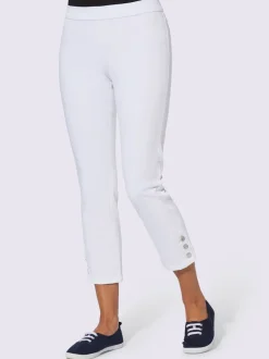 Jean 7/8 ceinture élastique confortable