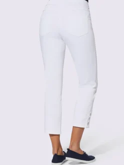 Jean 7/8 ceinture élastique confortable