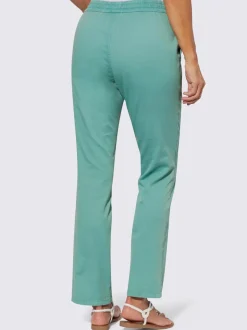Jean ceinture smockée