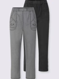 Jean 3/4 100% coton