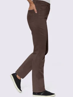 Jean coupe 5 poches ceinture élastique latérale