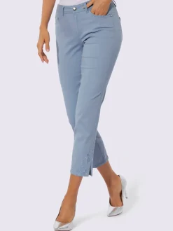 Jean 7/8 coupe 5 poches moderne