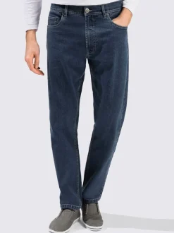 Jean hommes 5 poches coupe droite
