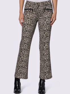 Jean joli motif léopard