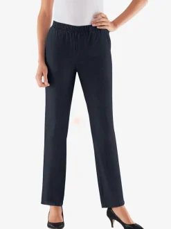 Jean léger qualité coton ceinture élastique