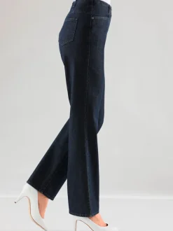Jean 4 poches ceinture intérieure élastique