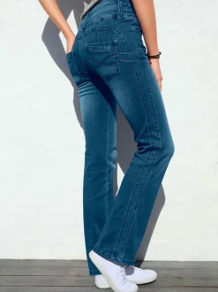 Jean 5 poches mélange de lyocell et de viscose de qualité