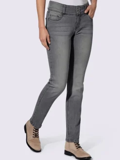 Jean 5 poches qualité coton doux sur la peau