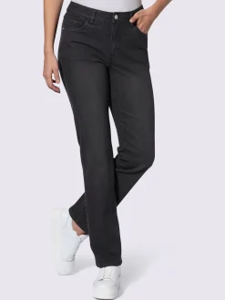 Jean 5 poches qualité coton extensible indéformable