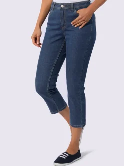 Jean 5 poches qualité coton extensible indéformable