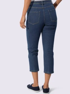 Jean 5 poches qualité coton extensible indéformable