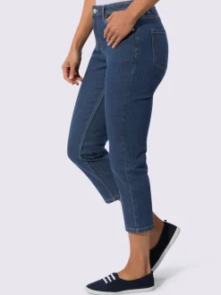 Jean 5 poches qualité coton extensible indéformable