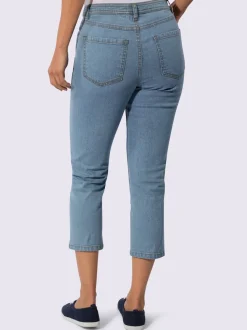 Jean 5 poches qualité coton extensible indéformable