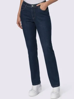 Jean 5 poches qualité coton extensible indéformable