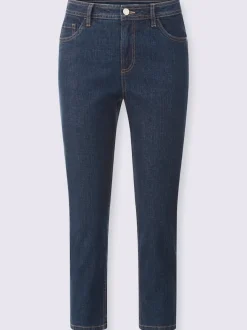 Jean 5 poches qualité coton extensible indéformable