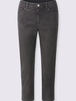 Jean 5 poches qualité coton extensible indéformable