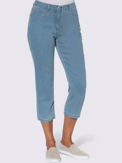 Jean 3/4 qualité coton doux sur la peau