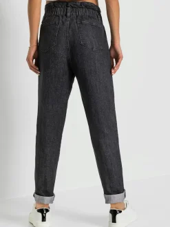 Jean taille haute qualité coton
