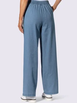 Jean taille haute qualité coton doux sur la peau