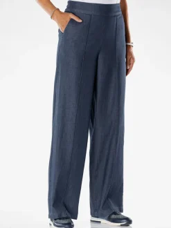 Jean taille haute qualité coton doux sur la peau