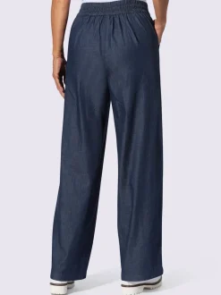 Jean taille haute qualité coton doux sur la peau
