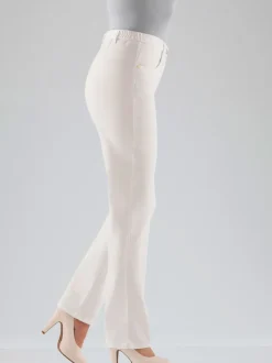 Jean taille élastique avec passants