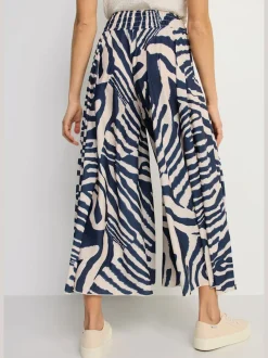 Jupe-culotte jambes extra-larges, style jupe