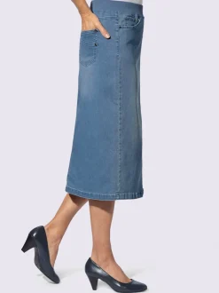 Jupe en jean qualité coton