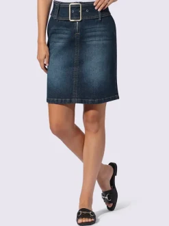 Jupe en jean qualité coton