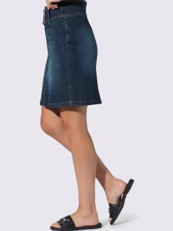 Jupe en jean qualité coton