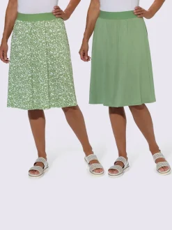 Jupe en jersey 50% coton