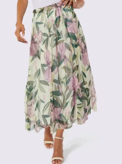 Jupe à panneaux polyester recyclé