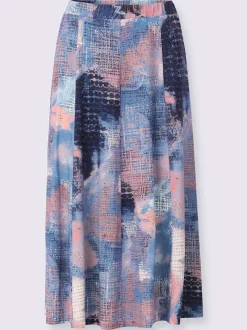 Jupe à panneaux 95% viscose
