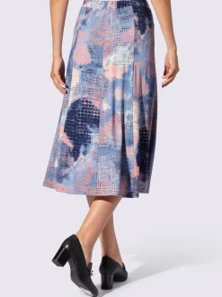 Jupe à panneaux 95% viscose