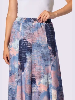 Jupe à panneaux 95% viscose