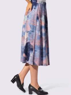 Jupe à panneaux 95% viscose