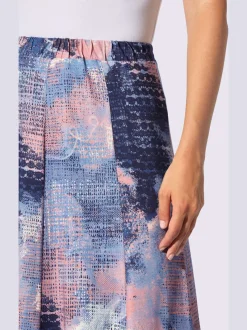 Jupe à panneaux 95% viscose
